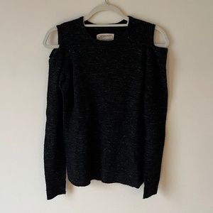 Current/Elliott open shoulder sweater